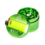 Wolf Grinders 4-PIECE Maxi Large Aluminum Herb. Fixed Price $30.00.