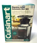 Cuisinart; #CCM-16PC Supreme Automatic Burr Mill Coffee Bean Grinder. Fixed Price $74.00.
