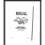Regal K6731 Bread Maker Machine Owner Manual(only!) & Cookbook 59 Pages. Fixed Price $16.50.
