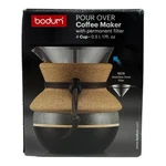 Bodum Pour Over Coffee Maker With Permanent Filter 17OZ 4 Cup Cork Sleeve New. Fixed Price $15.99.