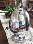 Art Deco Mcm Hamilton Beach Chrome 21CM Coffee Percolator 35 Cups Works! Tested. Fixed Price $79.00.