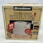 Nob 1997 Breadman TR800 Maker Machine Baker 56 Program Settings. Fixed Price $100.00.