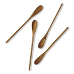 Faay - 4 Pcs 9.5 Long Teak Spoon, Chef Testing Spoons, Handcrafted Cockta. Fixed Price $16.33.