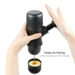 Portable Mini Pressure Espresso Maker Travel Handheld Coffee Machine. Fixed Price $39.99.