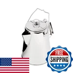 Gsi Outdoors Percolator Coffee Pot Glacier Stainless Steel Ultra-rugged For Br. Fixed Price $262.40.