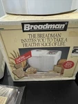 Breadman TR-500A White Electric Automatic 1.5 Lb And Bread/dough Maker.. Fixed Price $19.99.