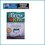 100 Pack White 3" & 3.5" Disc Coffee Filters - Enhance Your Brew Effortlessly. Fixed Price $16.99.