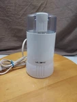 Mr. Coffee White Electric Bean/spice Grinder Model IDS-50. Fixed Price $15.99.