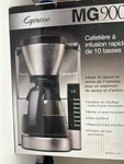 Capresso MG900 10 Cup Rapid Brew Coffee Maker With Glass Carafe !!read View!!. Fixed Price $89.00.