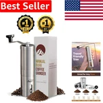 Conical Burr Hand Coffee Grinder - Master Your With 18 Adjustable Settings. Fixed Price $94.49.