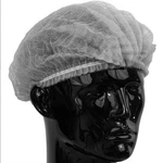 White Disposable Hair Head Net Cap Cover Stretch Non-woven Anti Dust Breathable. Fixed Price $106.59.