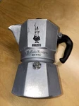 Bialetti Cup Moka Express Stovetop Espresso Coffee Maker 6-OZ. V20 2113 STNM10. Fixed Price $55.80.