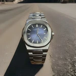 Bagelsport Automatic Watch NH35 Blue Dial Stainless Steel Display Caseback. Fixed Price $149.00.
