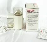 Waring CG110-1 Coffee Grinder White Electric Burr Bean New. Fixed Price $19.99.