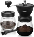 Manual Coffee Grinder 48 Adjustable Settings, 80G Large Capacity, Conical Burr H. Fixed Price $34.95.