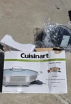 Cuisinart CSK-150 Electric Skillet 1500W Stainless Steel Nonstick 15"X12". Fixed Price $135.00.