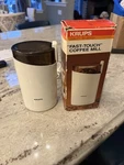Vintage Krups 203O-70 Fast Touch Electric Coffee Grinder Spice Mill France Mint. Fixed Price $29.99.