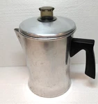 Vintage Foley Aluminum Portable 5 Cup Coffee Pot Percolator Camping Stovetop Usa. Fixed Price $19.95.