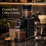 Electric Conical Burr Coffee Grinder Adjustable Espresso Bean. Fixed Price $165.00.