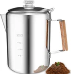 Camping Percolator Coffee Pot 12 Cup Stove Top Non Electric. Fixed Price $60.95.