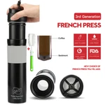 Cafilas French Press Travel Mug Portable Coffee Maker Drink Water Cup Bottle. Fixed Price $16.99.