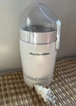 Coffee Grinder Proctor Silex Model - E160B White Electric. Fixed Price $16.80.