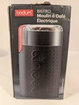Bodum Bistro Electric Blade Coffee Bean Grinder Black No. 11160 New Box.. Fixed Price $19.99.
