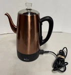 Euro Cuisine Electric Coffee Percolator 12 Cup. Fixed Price $49.99.