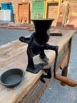 Antique Old Spong & Co. Ltd. - Hand Coffee Grinder, Douwe Egberts Iron. Fixed Price $1289.00.