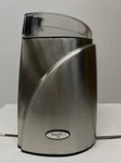 Starbucks Barista Electric Blade Coffee Grinder Silver New Box. Fixed Price $60.00.