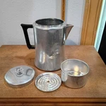 Mirro Aluminum Coffee Pot 493M 12 Cup Percolator Stovetop Missing Rod. Fixed Price $19.97.
