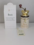 Vintage Harrods Knightsbridge London Coffee Mill Jar Grinder Open Style. Fixed Price $59.95.
