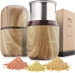 Cool Knight Electric Herb Grinder Large Capacity/high Rotating Wood Grain 2. Fixed Price $49.17.