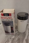 Vintage Regal Coffee And Spice Mill Grinder Food Preparer Model K7450 Tested. Fixed Price $22.00.