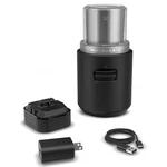Kitchenaid Go Cordless Blade Grinder - Battery Included, KBGR111, Black Matte. Fixed Price $129.87.