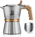 2-CUP Moka Pot, Stainless Steel Espresso Maker For Gas & Electric Stoves. Fixed Price $259.99.