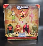 Justice League Unlimited Fan-demanded Collection 3.75" Figure 7-PACK 2011 Nib. Fixed Price $190.00.