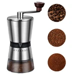 Bomansi Boms Manual Coffee Grinder - 8 Adjustable Coarseness Large, Silver. Fixed Price $42.90.