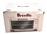 Breville Mini Smart Oven Stainless Steel Model BOV450XL Adjusts Heat Read. Fixed Price $69.80.