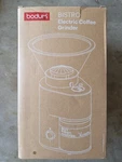 Bodum Bistro Coffee Grinder, Alfred - New. Fixed Price $35.00.