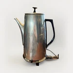 Sunbeam Coffeemaster Ap 72 Electric Percolator Metallic Finish Detachable Cord. Fixed Price $26.00.