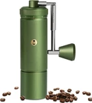 S3 Manual Coffee Grinder - Precision Stainless Steel Burr, Green. Fixed Price $264.99.