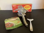 Vintage Tomaticus 2 Piece Tomato Slicer Slicing Tool Westmark Germany. Fixed Price $26.05.