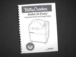 Betty Crocker BC-1691 BC-1693 Bread Maker Machine Instruction Manual & Recipes. Fixed Price $19.99.
