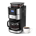 Coffee Maker 10 Cup Drip Built Burr Grinder Programmable Timer Gevi. Fixed Price $209.99.