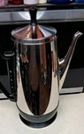General Electric Vintage 10-CUP Coffee Percolator Automatic Maker With Cord. Fixed Price $55.00.