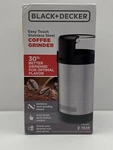 Black & Decker Coffee Grinder CBG110S One Touch Control Stainless Steel New. Fixed Price $23.95.