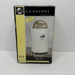 La Pavoni High Gloss White Electric Coffee Grinder Model Pa-mill Bnob. Fixed Price $34.99.