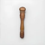 Vintage Peugeot France 18" Wooden Pepper Mill Tall Walnut Finish G3 Grinder. Fixed Price $58.00.