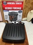 New George Foreman Contact Submersible Grill 5-SERVING Black Plates. Fixed Price $49.99.